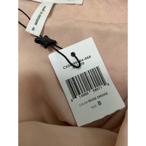 NWT BCBGeneration Cutout Asymmetrical Maxi Dress Size 8 - Picture 10 of 10